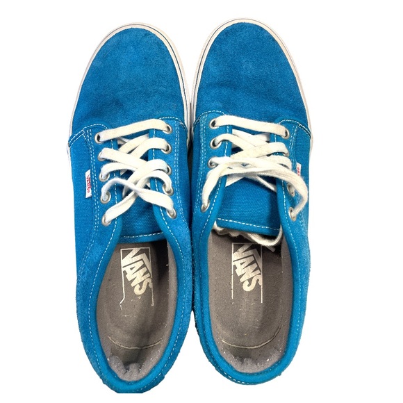 Vans turquoise suede/ canvas Cush Retired color - Picture 3 of 8